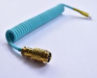 Coiled Keyboard Cable / สายคีย์บอร์ด / สาย Custom Keyboard / Custom Keyboard Cable / ออกแบบเองได้ทุกกระบวนการวัสดุคุณภาพ