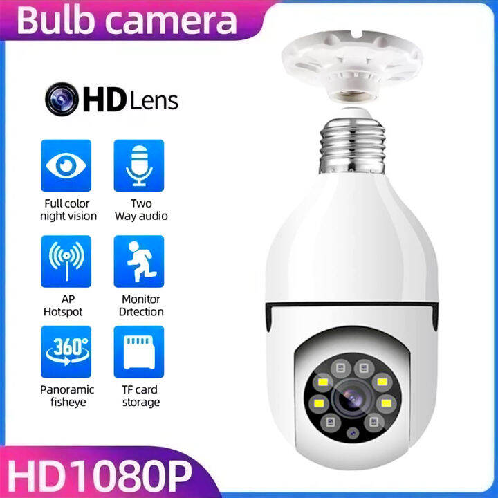 Smart panoramic bulb 360 camera app cheap