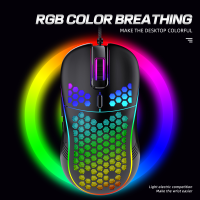 D110ราคาส่งเสริมการขายเรืองแสงสายวิศวกรรมกีฬา RGB เมาส์สำหรับเล่นเกมที่มีความยืดหยุ่นราคาสำนักงานสาย USB เมาส์สำหรับเกมคอมพิวเตอร์