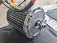 มอเตอร์ไร้แปลงถ่าน brushless SOTION D120 3kw rate 31 N.m.