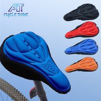 Cycling 3D Saddle Cover Thick Breathable Super Soft Bicycle Seat Cushion Silicone Sponge Bicycle Accessories MTB Bike Cushion Saddle Covers