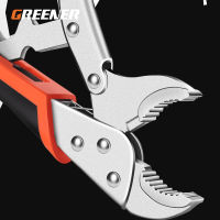 Greener 7 9 10 11 Inch Multifunctional Round Mouth Locking Pliers Ground Mouth Straight Jaw Lock Vise Grip Clamp Hand Tools