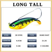 อุปกรณ์ตกปลา Strong Fish Lure น้ำหนัก21.2กรัมเหยื่อสะท้อนแสง Temptation วัสดุนิกเกิล Single Hook Fish Scale Hard Bait