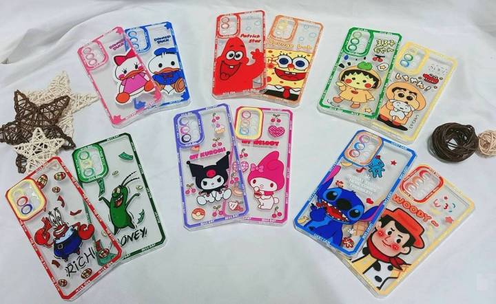 เคส-ลายการ์ตูน-น่ารัก-oppo-รุ่น-reno7-5g-reno7z-reno8z-a96-5g-a57-4g-a77s-a57-5g-a77-5g-a76-a96-4g-a36-realmec35-realme9i