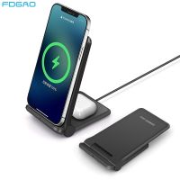 ZZOOI 25W 2 in 1 Wireless Charger Stand For iPhone 14 13 12 11 Pro XS Max XR X 8 Airpods 3 Samsung S22 S21 Fast Charging Dock Station