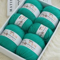 【CW】❆☃◄  1 Roll Sweater Yarn Shrinkage Resistant Knitting Anti-pilling Colorfast Crochet Hand-knitted