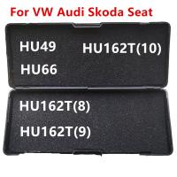 Lishi 2 In 1 2In1 2-In-1 HU49 HU66 HU162T(8) HU162T(9) HU162T(10) อุปกรณ์ช่างกุญแจตัด8/9/10สำหรับ VW Audi กุญแจล็อครถ