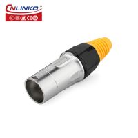 Cnlinko Ul/Tuv สาย Rj45 8ขาปลั๊กอีเทอร์เน็ตขั้วต่อหลอดไฟ LED สภาพอากาศแจ็ค Ip65ขั้วต่อสัญญาณราคาที่ดี