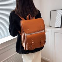 【CW】 New Fashion Purse for Leather Ladies School Daypack College Backpacks Bookbag