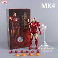 ZD หมวกกันน็อค Mark42 MK1 Marvel,MK3ไอรอนแมน MK4 MK5 MK6 MK7 Tony Stark ตุ๊กตาขยับแขนขาได้สงครามอเวนเจอร์สอินฟินิตี้