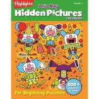 Highlights หนังสือแบบฝึกหัด เสริมทักษะการคิดและการสังเกต Lets Play Hidden Pictures with Stickers Vol 4