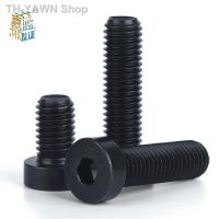 10pcs M4 M5 M6 Grade 8.8 steel Black DIN7984 Hex Hexagon Socket Thin Low Short Profile Head Allen Cap Screw Bolt L 6-50mm