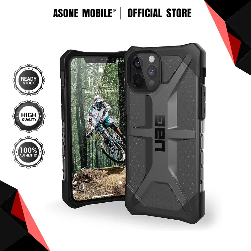 UAG Plasma URBAN ARMOR GEAR Rugged Slim Shockproof Transparent Cover for  iPhone 12 / Pro / Pro Max / Mini | Lazada