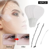 40Pcs/Set Invisible Thin Face Stickers V-Shape Facial Wrinkle Sagging SkinFace Lift Up Fast Adhesive Tape