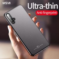 {Taoyitao} Nova 5T เคส Msvii เนื้อด้านบางเฉียบเคส PC แบบแข็งสำหรับ Huawei 7i 7 SE Nova7 Nova5T Nova7se เคสมือถือกันกระแทก