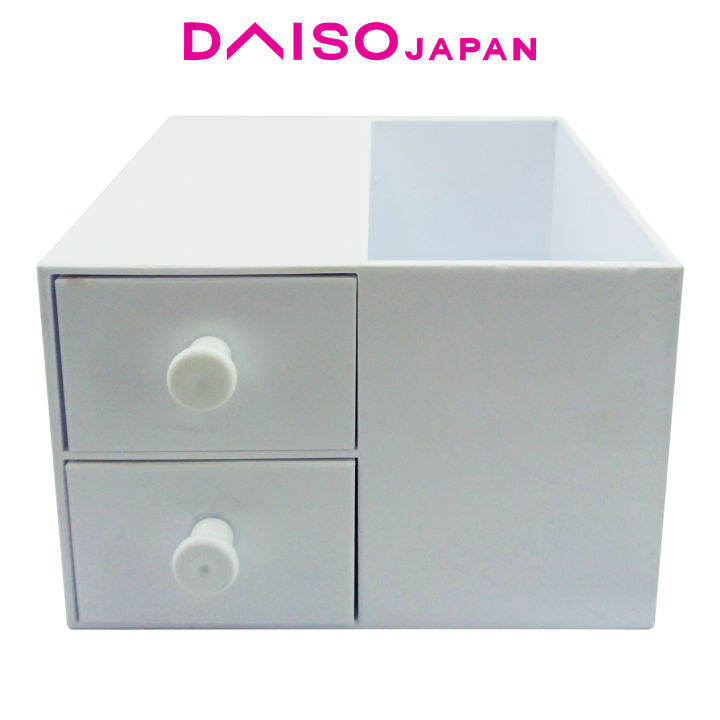 Daiso 2Drawer and Pen Stand Organizer Lazada PH