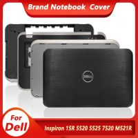 ใหม่สำหรับ Inspiron 15R 5520 5525 7520 M521R ปกหลัง LCD ที่พักแขนเคสด้านล่างที่วางแขนด้านหลังเคสแล็ปท็อปฝาครอบสีดำ