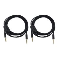 2X Headset Cable for Logitech G433 G233 GPRO X Universal Game Headset Audio Cable 2M