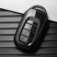 New TPU Car Remote Key Case Cover Shell For Honda Civic 11th 2022 3 4 5 Buttons Protector Holder Fob Keyless Accessories Key Chains