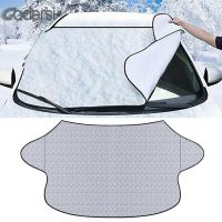 Universal Car SnowWindshield Cover Magnetic Windshield Cover Thicker Sun Shade Protection Cover Sun Blocker For SUV