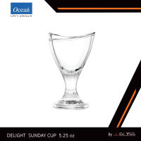 JJGLASS - (Ocean) P02617  Delight Sunday Cup  -  ถ้วยไอศกรีม แก้วโอเชี่ยนกลาส Delight Sunday Cup Ocean Glass  5 1/4 oz.