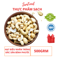 500grm Nhân Hạt Điều Sống Bể Đôi Dùng Làm Sữa Hạt SANFOOD hạt điều sống