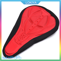 LOKIYA จักรยานใหม่ซิลิโคน3D GEL Saddle Seat COVER Pad เบาะนุ่ม Comfort