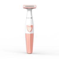 Painless Hair Removal Electric Razor Wet Dry Use Private Hair Shaving Bikini Trimmer Women’s Shaver for Pubic Hair Body Epilator