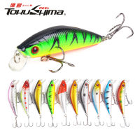 1Pcs 7.9g/7cm จำลอง 3D ตาพลาสติกเหยื่อตกปลาล่อ Topwater Swimbait ลอย Minnow Lure