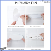 jianzhanqinl สติกเกอร์ติดผนังเจาะ-ปลั๊กฟรี fixer Home self-adhesive SOCKET fixer