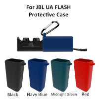 For JBL UA FLASH Protective Cover Soft Silicone Shell Anti-fall Earphone Case Wireless Bluetooth Earbuds Accessories With Hook