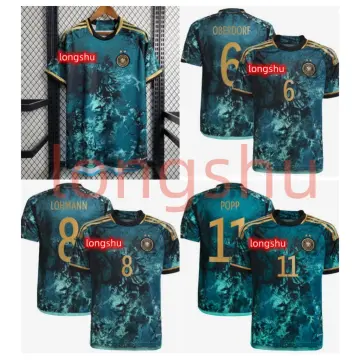 US$ 16.00 - 2023 Germany Black Green Player Version Soccer Jersey