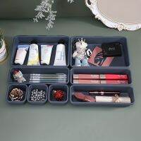 Plastic Lidless Storage Box Household Office Sundries Storage 8-piece Set