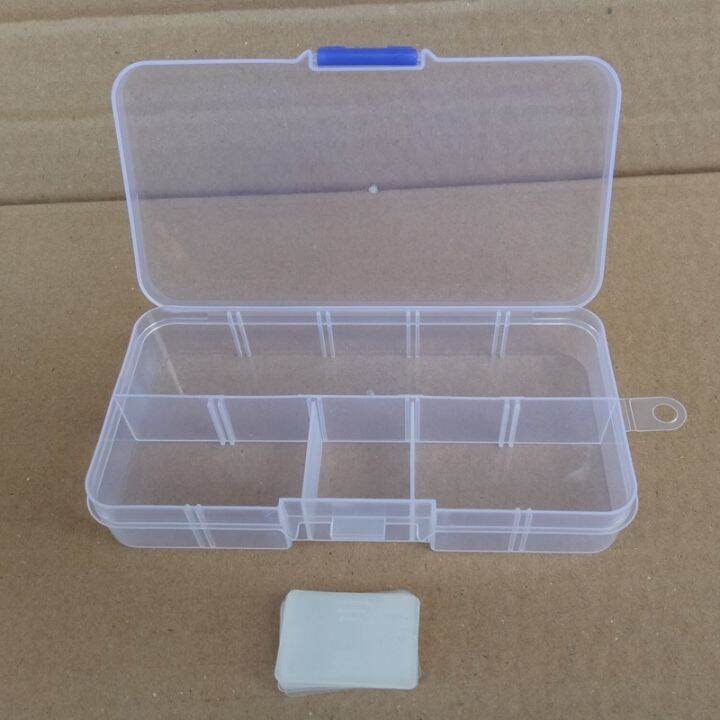 10-grids-adjustable-transparent-plastic-storage-box-for-small-component-jewelry-tool-box-bead-pills-organizer-nail-art-tip-case