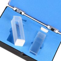 Quartz Cuvette,Spectrophotometer Cuvettes 10 mm Path Length, 45mm Height, 3.5 ML Capacity - 6 PCS