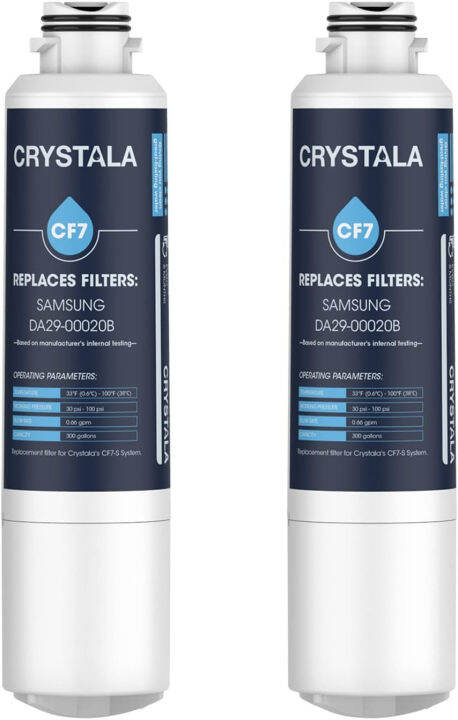 Crystala Filters DA29-00020B Samsung Filter, NSF 42 Certified ...