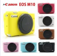 CAMERA CASE SILICONE CANON M10 YELLOW เคสกันกระเเทกกล้อง (Niyom Store) (1211)