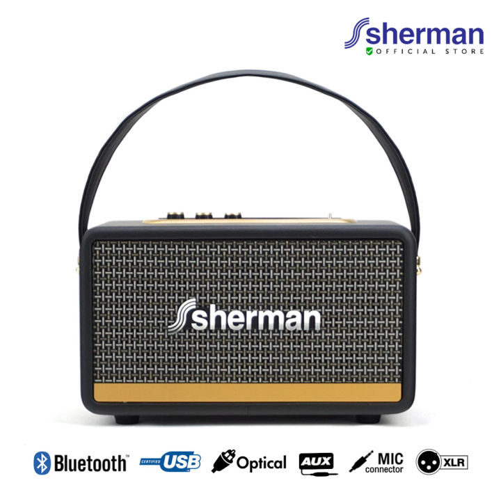 sherman-ลำโพงบลูทูธสไตล์คลาสสิค-รุ่น-sb-22b2b