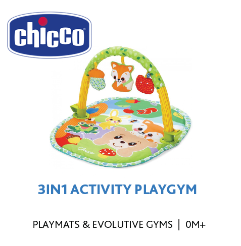Chicco Sweet Dreams & Cuddles Magic Forest - 3 in 1 Activity Gym | Lazada