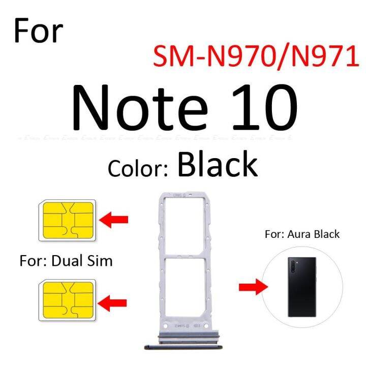 high-quality-anlei3-ที่ใส่ซิมการ์ดช่องเสียบถาดช่องเสียบเครื่องอ่านที่ใส่ซิมการ์ดช่องเสียบ-adapter-micro-sd-สำหรับ-samsung-galaxy-note-10-plus-5g-n970-n976-n975