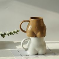 hotx【DT】 Ceramics Mugs Cup Woman Ass Butt Mug Sculpture Dining Table Decoration Accessories