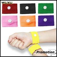 WUXU อุปกรณ์เสริม สายรัดข้อมือป้องกันอาการคลื่นไส้ ต่อต้านเมา สายรัดข้อมือ สนับสนุนข้อมือ ความปลอดภัยของกีฬา สายรัดข้อมือ