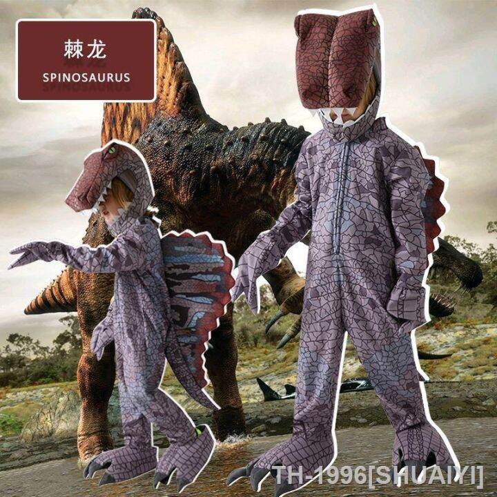 shuaiyi-ไดโนเสาร์-mascot-คอสเพลย์เครื่องแต่งกาย-para-crian-as-fato-de-dinossauro-engra-ado-fantasia-rex-dino-dinossauro-ฮาโลวีนชุด-meninos-e-meninas