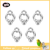 【SHZTGM】 5pcs Parrot leg Ring กิจกรรมข้อเท้าเท้าแหวนนกกลางแจ้งฝึกบินใหม่