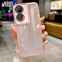 VRQR เคสสำหรับ Vivo โทรศัพท์ Y78 Y78 + Y36 4G 5G V29 Lite High End เคสลายกากเพชร Gradient โปร่งใสรวมทุกอย่างเคสกันกระแทกกล้อง