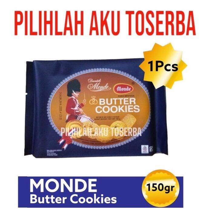 Biskuit Monde BUTTER COOKIES 150 gr ( HARGA 1 Pcs ) Lazada Indonesia