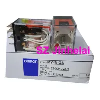 10ชิ้นแท้เดิม Omron 4NC 24VAC 14Pins Min รีเลย์ไฟฟ้า MY4N-GS 24VDC 220 240VAC 110VDC 4NO 110VAC 48VDC