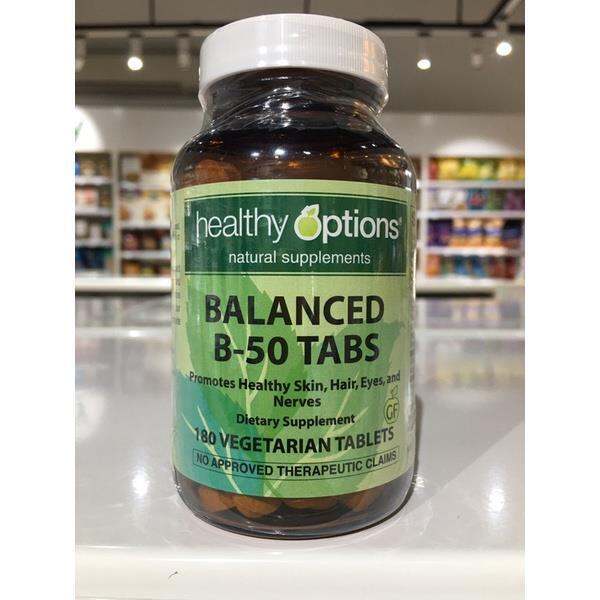 Balanced B-50 Healthy Options 30/60/90/180 Tablets | Lazada PH