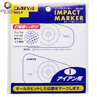 ญี่ปุ่นนำเข้า DAIYA Golf Wood Fairway Wood Irons Imprint สติกเกอร์ Hit Paper Swing Practice Supplies