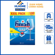 Viên Rửa Bát Finish Essential 100 Viên Rửa Sạch Hiệu Quả Hương Chanh Thơm